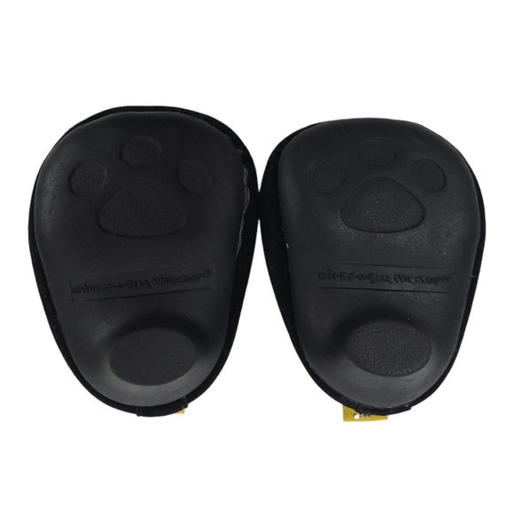 Build A Bear Workshop Black Velvet Heels Pumps Shoes BABW BAB - Picture 7 of 7